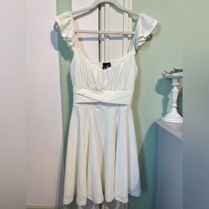 Windsor, Small, White Mini Tank Dress
